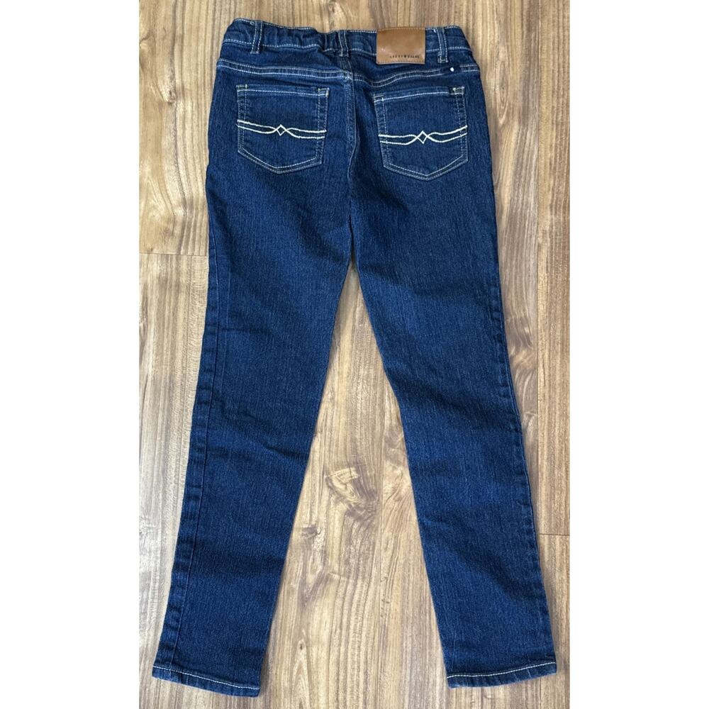 Girls Youth‎ Lucky Brand Zoe Skinny Denim Jeans Size 10 adjustable waist - Picture 2 of 7